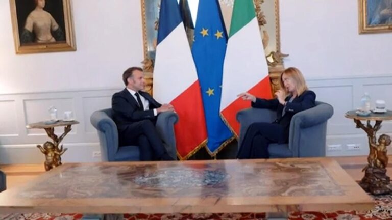 اختبار ذوبان الجليد: ميلوني وماكرون.. لقاء الزيت والنار في روما! ليبيا: هل تُحل عقدة الطاقة والهجرة في ظل صراع السلطة وعودة الجيش؟
