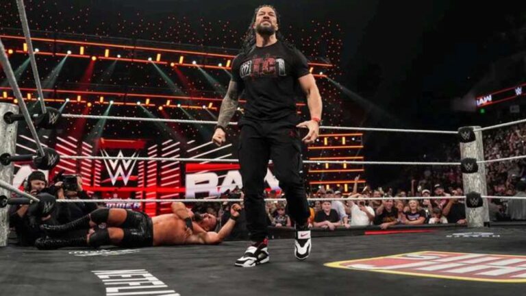 عودة الزعيم القبلي: رومان رينز يهز WWE Raw في ليلة لن تُنسى!