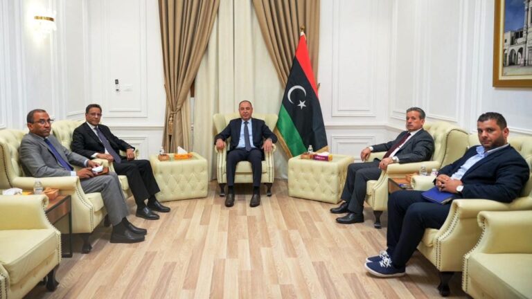 🇱🇾 دبلوماسية متجددة: ليبيا وموريتانيا… آفاق رحبة لعلاقات أخوية متينة 🇲🇷