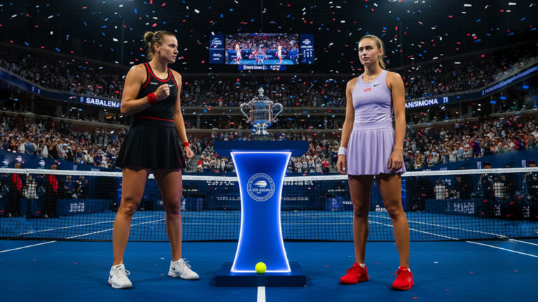 US Open 2025: تغطية مباشرة للنهائي، سابالينكا تكسر إرسال أنيسيموفا مبكراً