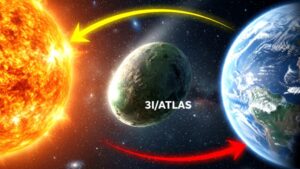 ☄️لغز “آتلاس” يتكشف: انقلاب الذيل واتهام لناسا… هل يغير المذنب العابر قواعد الفيزياء أم قواعد المراقبة؟