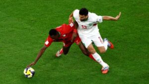 🏆الزمن زماني والسماء مكاني: التعادل السلبي يُنقذ المغرب بعد “فأس” حمدالله المباغت!