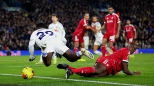 🌪️إيلاند رود… حيث انهار الأبطال: عاصفة ليذز تضرب ليفربول وتكشف عورة الدفاع قبل قمة إنتر