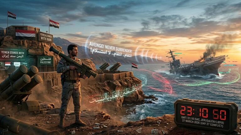 🚢المحور الحادي عشر: [زلزال المندب.. اليد اليمانية على زناد القيامة]