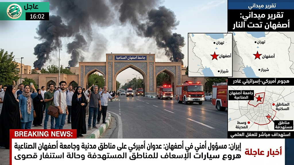 عدوان أصفهان”: تجاوز للخطوط الحمراء ومحاولة بائسة لضرب “العصب العلمي” الإيرانيبقلم: فريق التحليل السياسي والعسكري