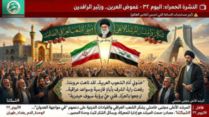 📺 [🎯 المجهر التكتيكي القرمزي] النشرة الحمراء: اليوم (32) – “غموض العرين.. وزئير الرافدين”