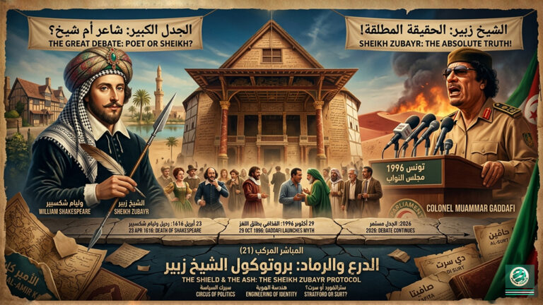 أخر تحديث: في ذكرى رحيل “شاعر الإنجليزية الأكبر”.. هل كان شكسبير “شيخاً عربياً” متنكراً؟.. لغز “الشيخ زبير” الذي أعاده القذافي للواجهة.. والحقيقة الضائعة بين “سرت” و”ستراتفورد”!