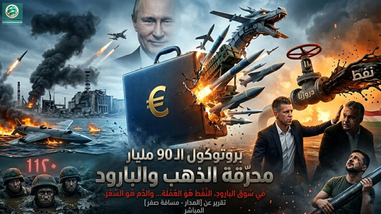 آخر تحديث: كييف تلتهم “قرض الـ 90 مليار” بعد سقوط أوربان.. موسكو تحرق “لوجستيات المسيرات”.. وسباق “باتريوت” يشتعل بين جبهتي أوكرانيا وإيران!