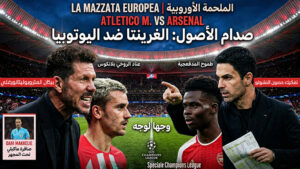  🔴 مباشر من مدريد | غليان المتروبوليتانو: صدام الأصول بين “عناد” سيميوني و”طموح” أرتيتا